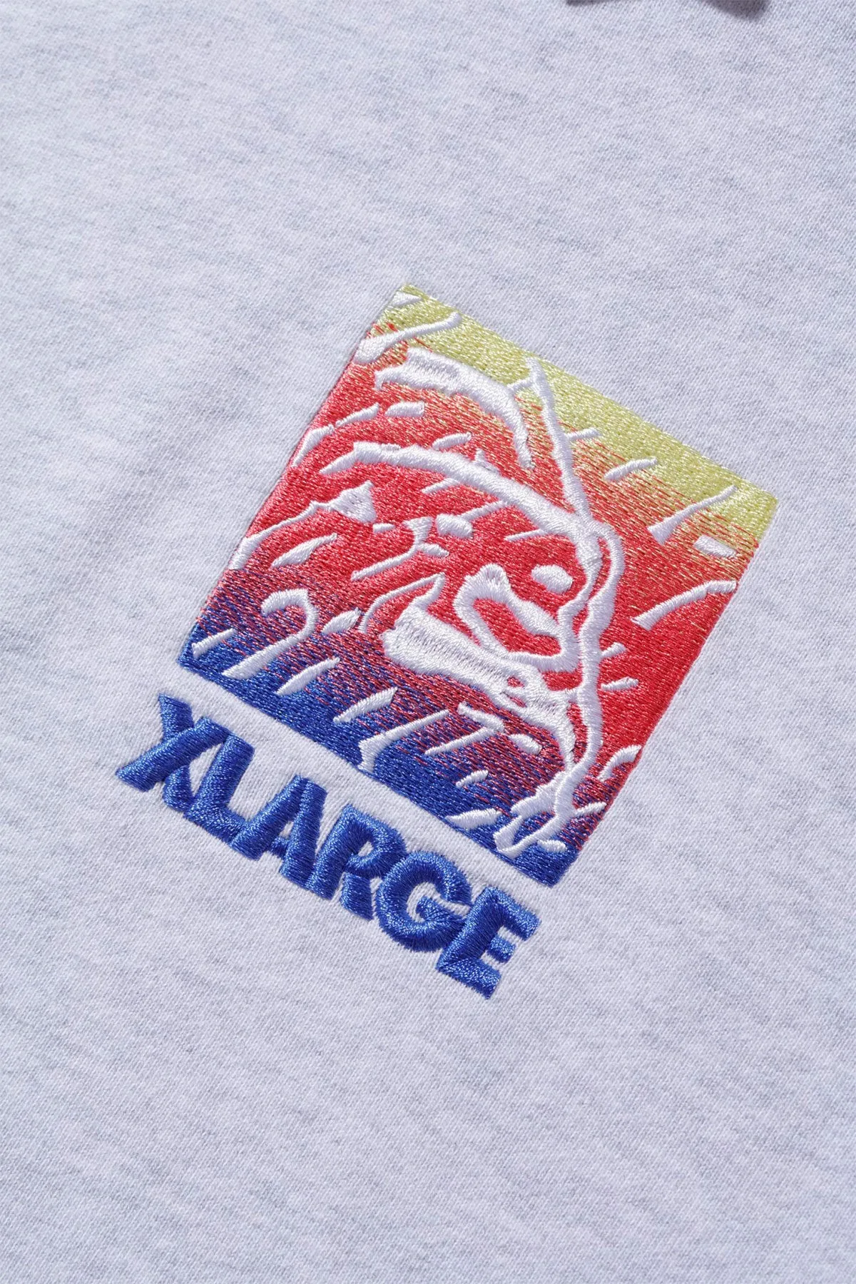 XLARGE x ITS A LIVING HOODIE - Ash Heather