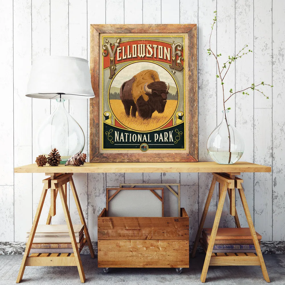Yellowstone National Park Poster