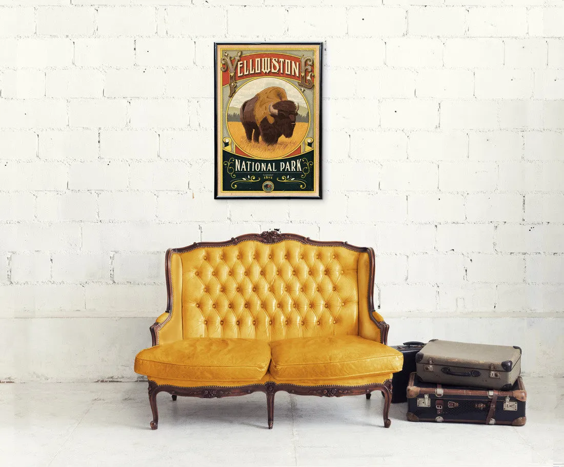 Yellowstone National Park Poster