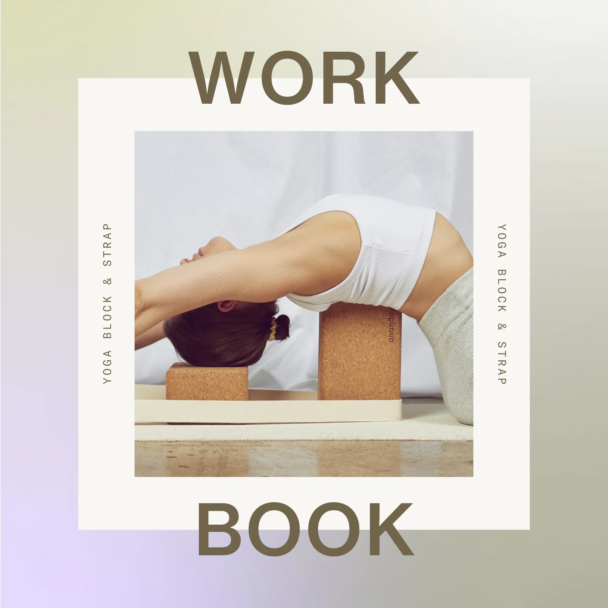 Yoga Block   Strap Set