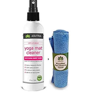 Yoga mat cleaner
