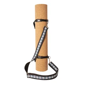 Yoga Mat Strap - Fan Flower