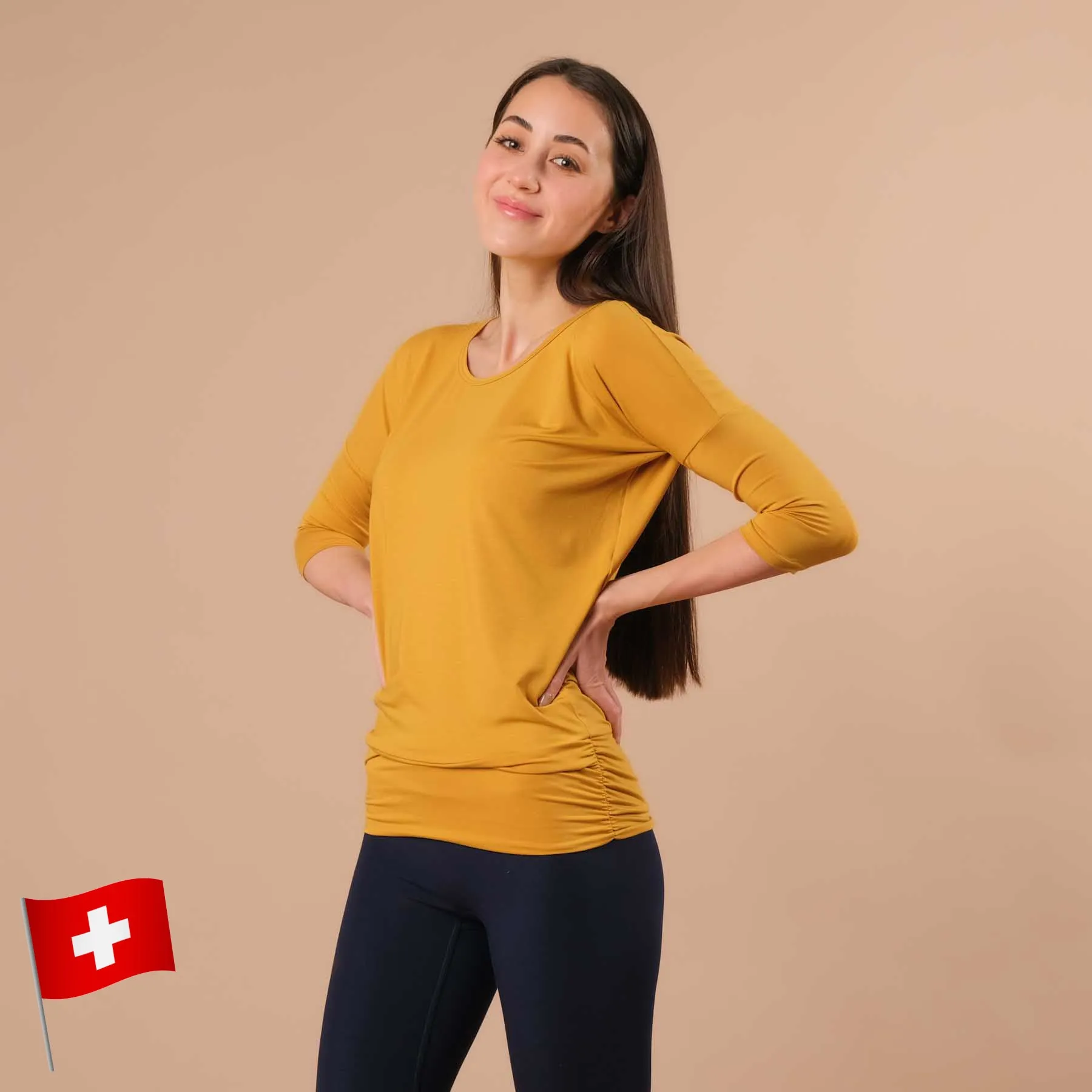 Yoga Shirt Comfy 3/4 Arm