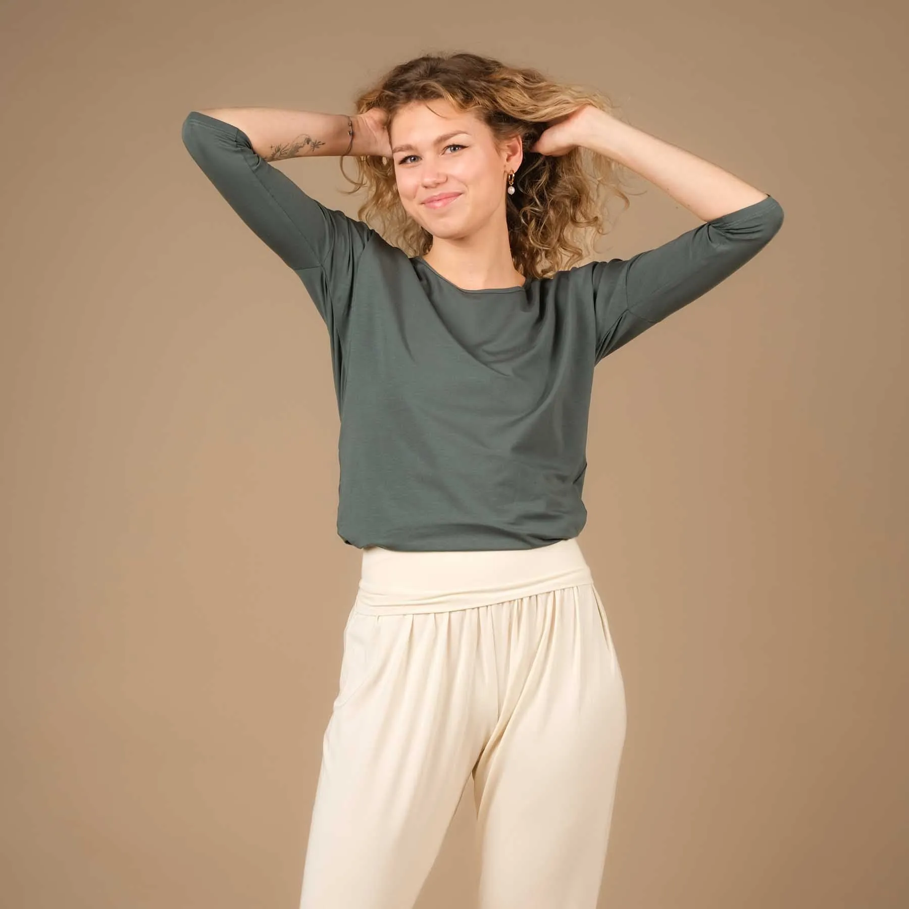 Yoga Shirt Comfy 3/4 Arm