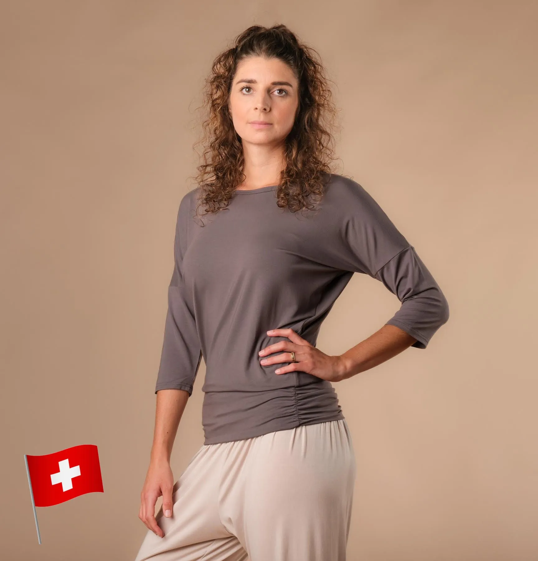 Yoga Shirt Comfy 3/4 Arm
