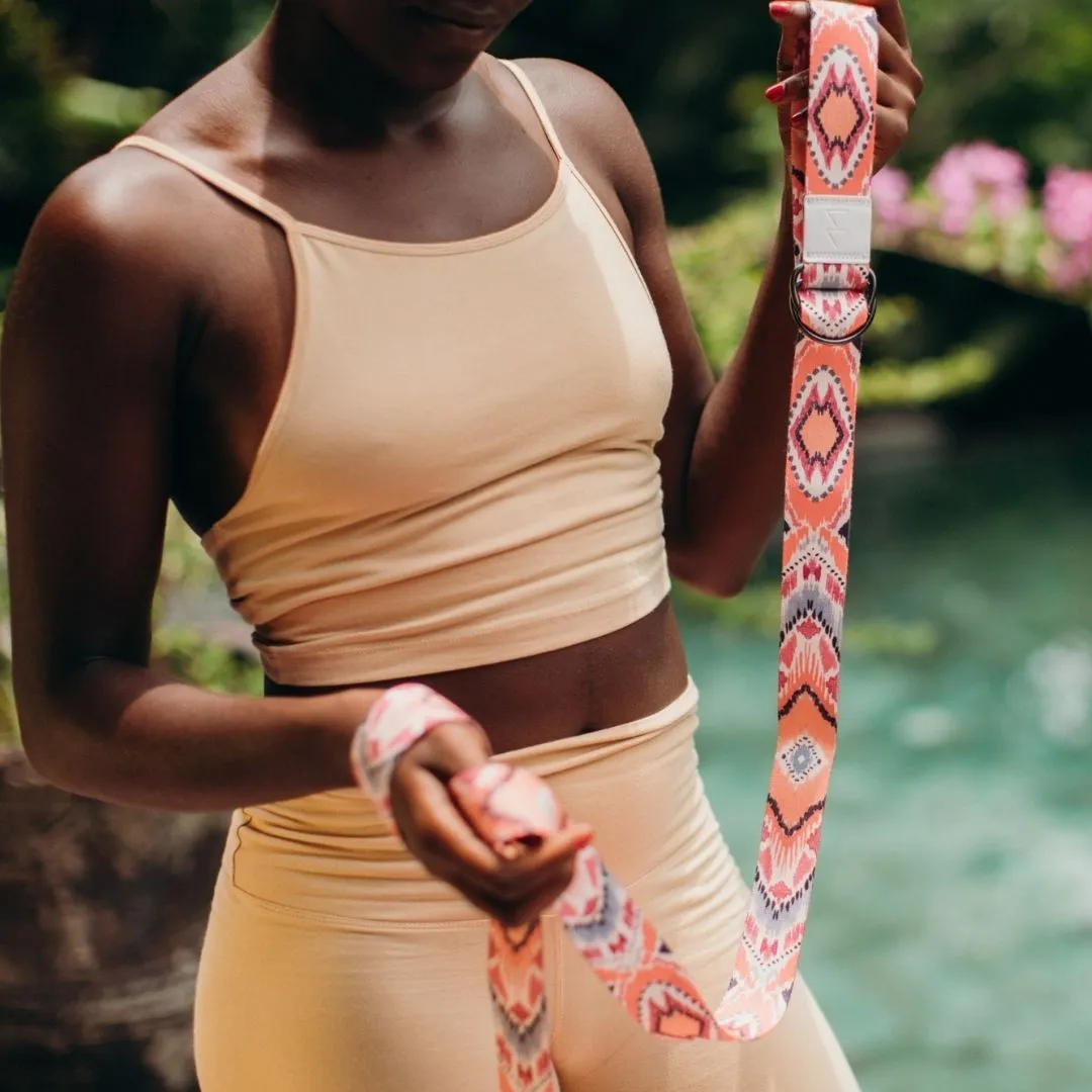 Yoga Strap - Java Print