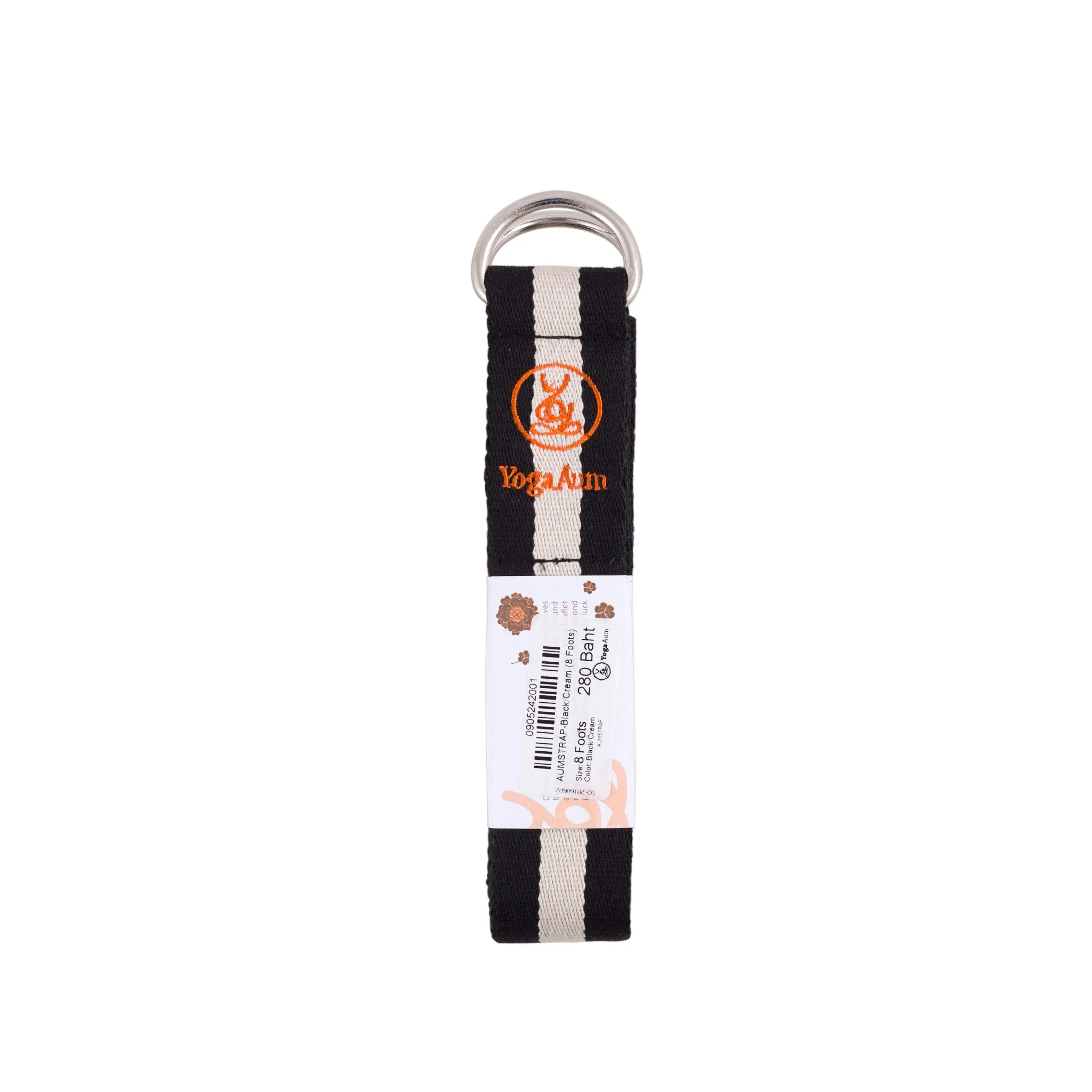 YogaAum AumStrap - Black/beige