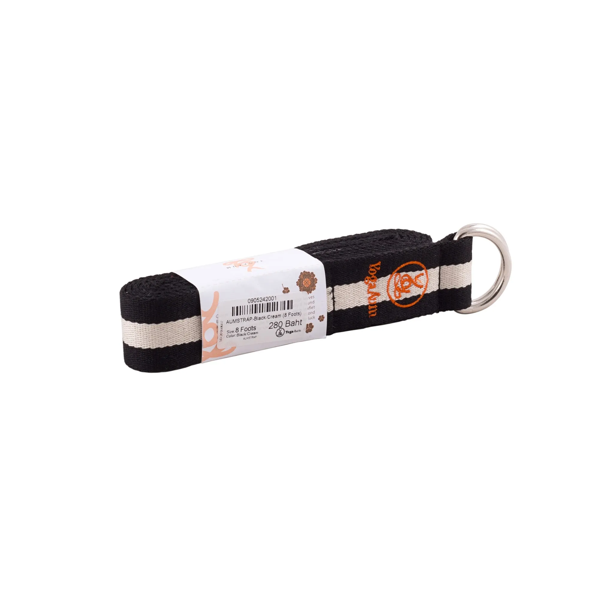YogaAum AumStrap - Black/beige