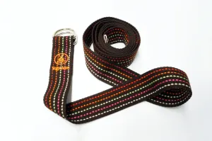 YogaAum AumStrap - Rainbow/Black Brown