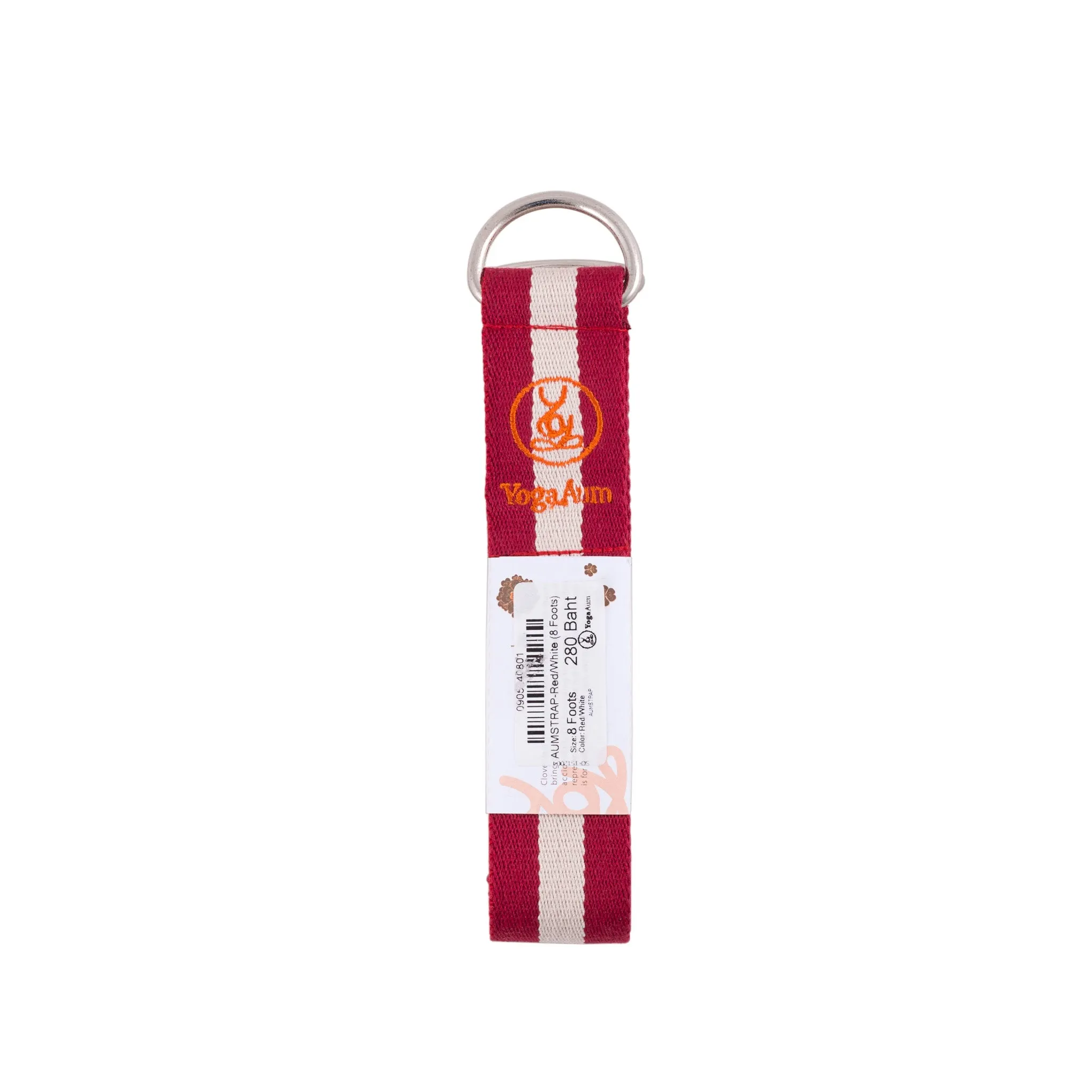 YogaAum AumStrap - Red /beige