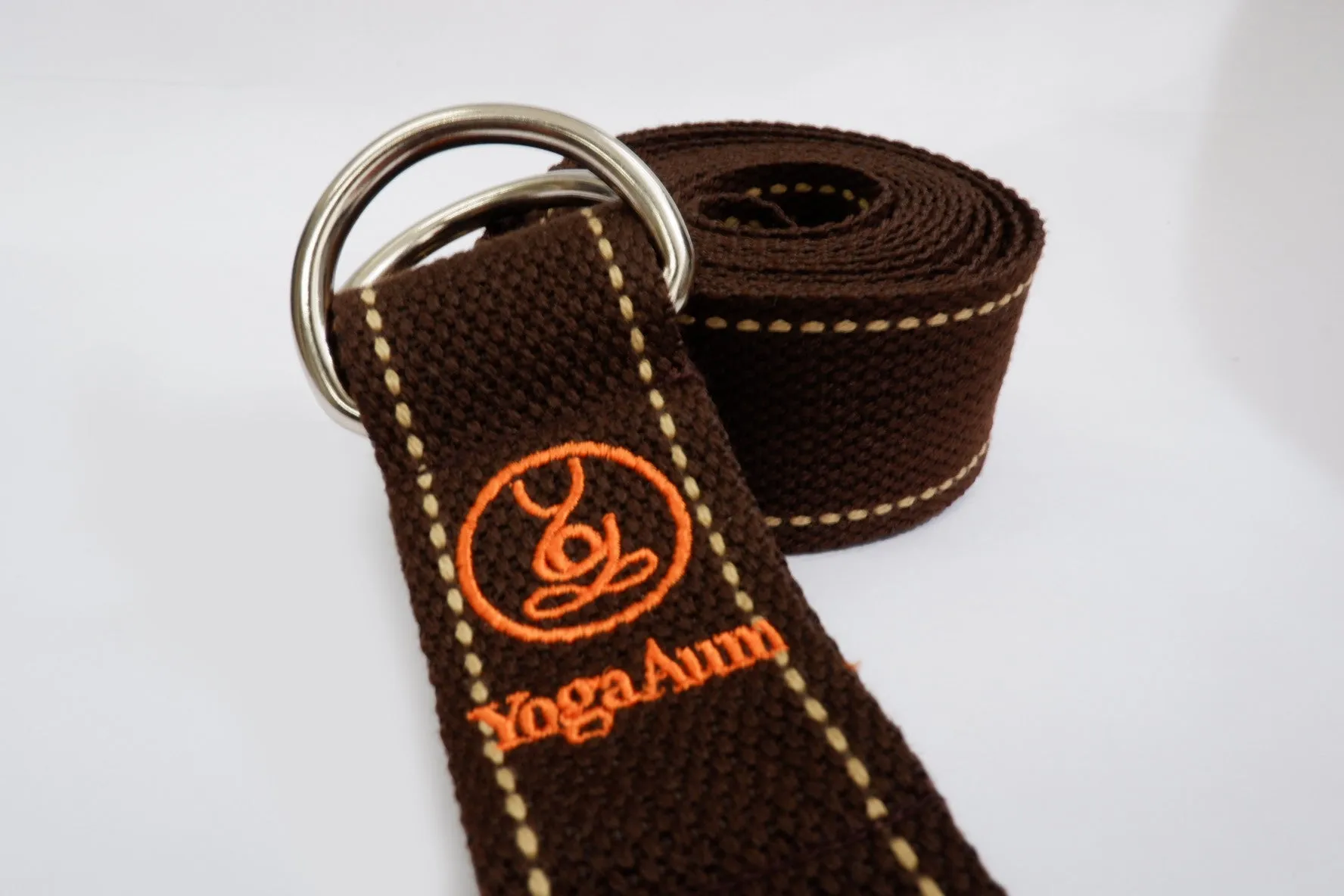 YogaAum AumStrap - Ribbon Brown