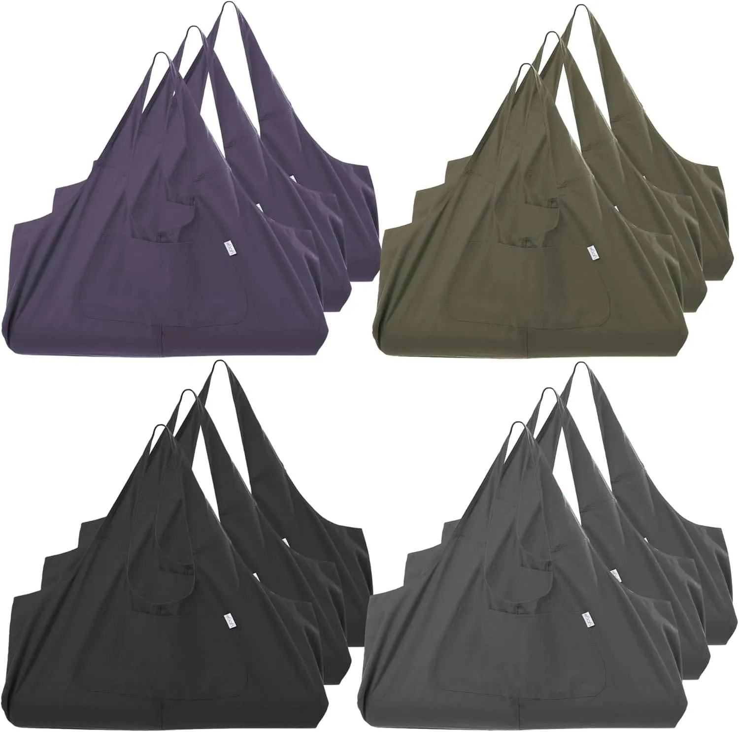 Yogiii Yoga Mat Bag | The ORIGINAL YogiiiTotePRO | Large Yoga Mat Bag or Yoga Mat Carrier with Side Pocket | Yoga Bag Fits Most Size Mats
